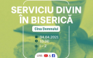 Serviciu divin în biserică – 04.04.2021