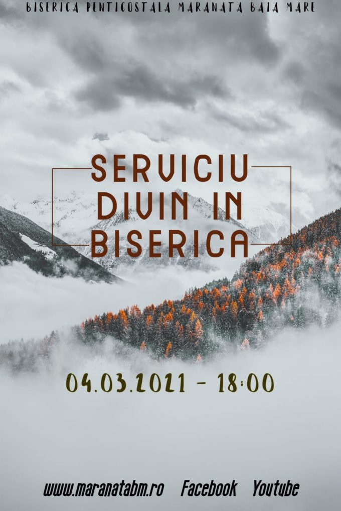 Serviciu divin în biserică - 04.03.2021